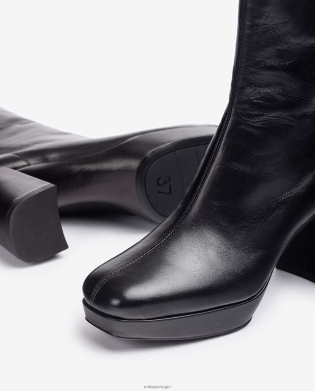 Unisa bota com salto e plataforma mulheres 6V2Z6993 moda