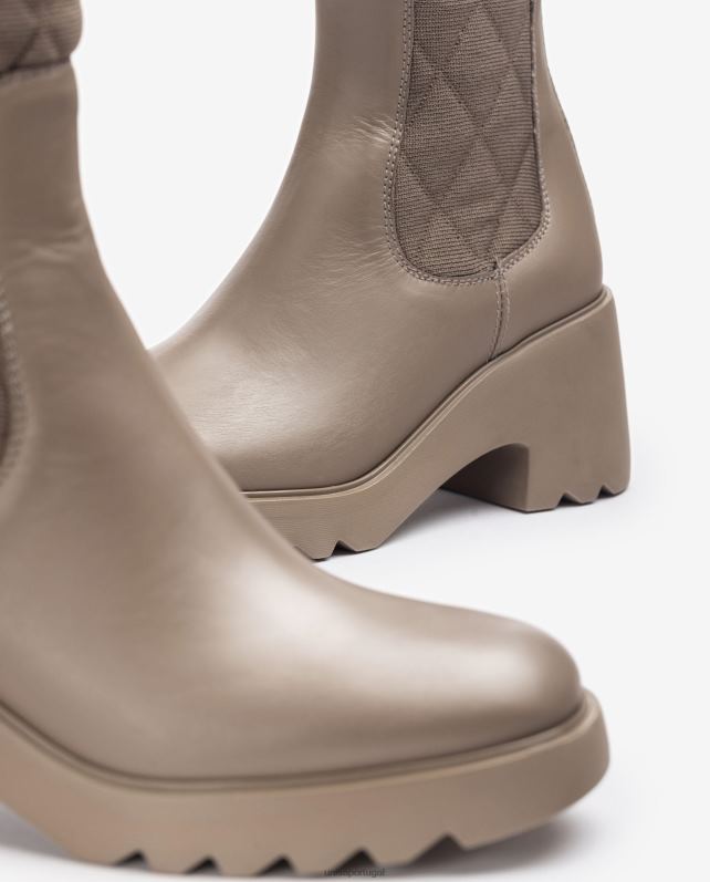 Unisa bota com tecido elástico reciclado mulheres 6V2Z61033 moda