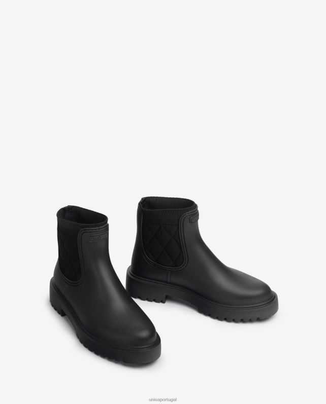 Unisa bota de borracha mulheres 6V2Z6870 preto