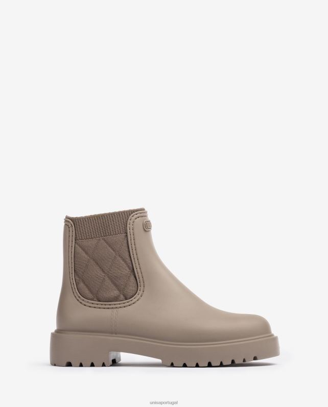 Unisa bota de borracha mulheres 6V2Z6872 marrom