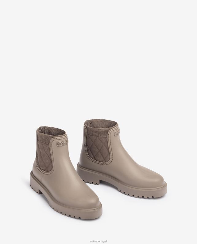 Unisa bota de borracha mulheres 6V2Z6872 marrom