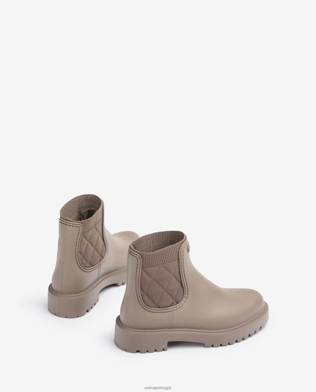 Unisa bota de borracha mulheres 6V2Z6872 marrom