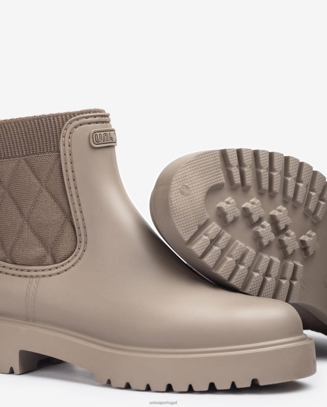 Unisa bota de borracha mulheres 6V2Z6872 marrom