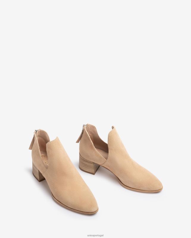 Unisa bota de camurça mulheres 6V2Z6850 bege