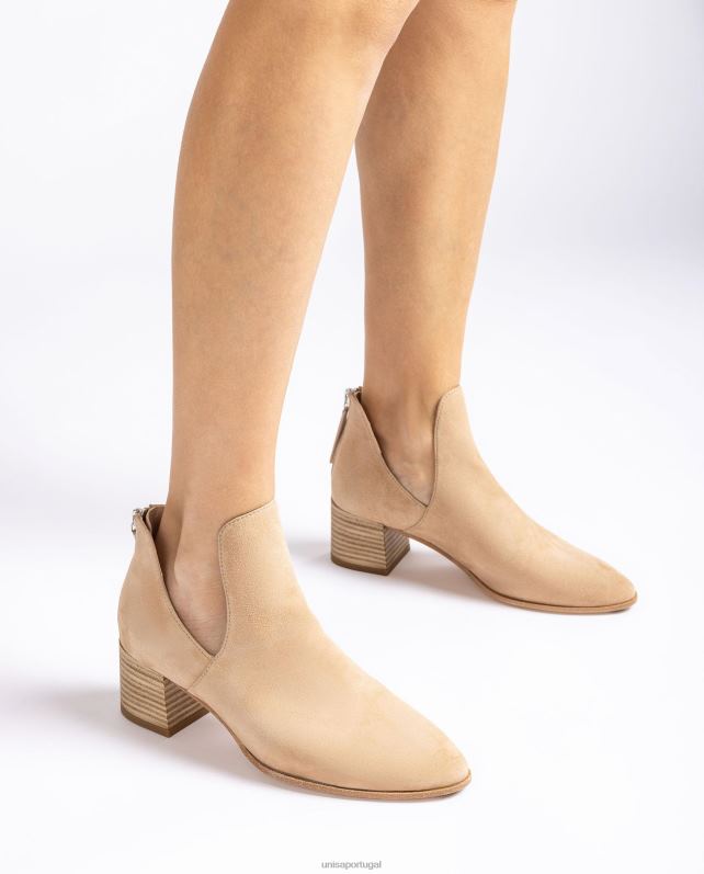 Unisa bota de camurça mulheres 6V2Z6850 bege