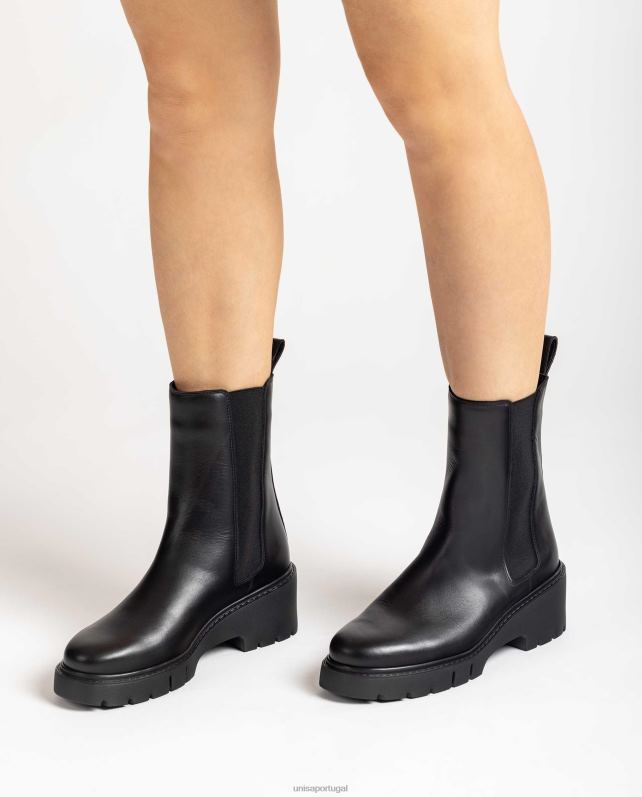 Unisa botas chelsea de couro mulheres 6V2Z6940 gracioso