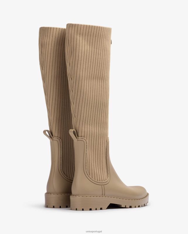 Unisa botas wellington supermacias mulheres 6V2Z61029 marrom