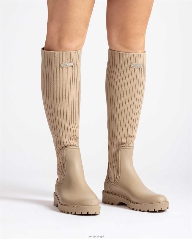 Unisa botas wellington supermacias mulheres 6V2Z61029 marrom