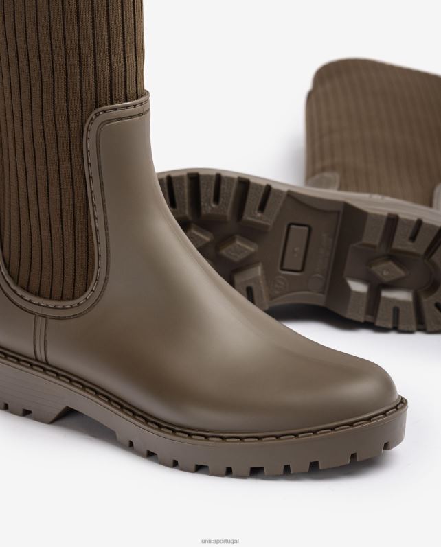 Unisa botas wellington supermacias mulheres 6V2Z61048 verde