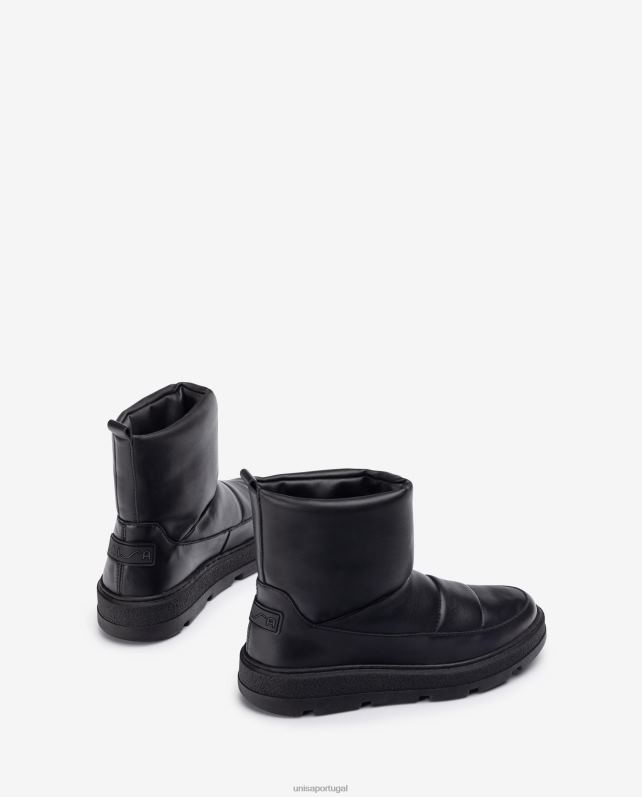 Unisa botins apres ski mulheres 6V2Z6903 preto