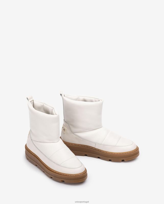 Unisa botins apres ski mulheres 6V2Z6904 branco