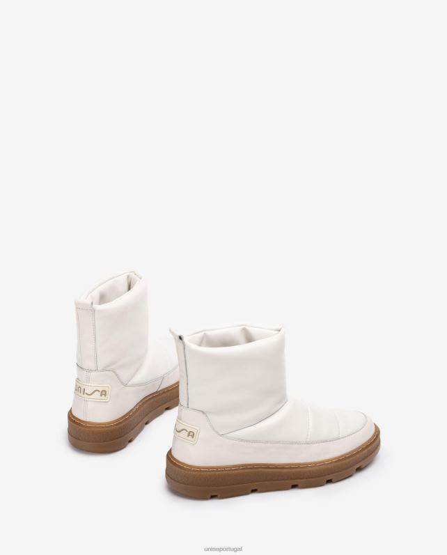 Unisa botins apres ski mulheres 6V2Z6904 branco