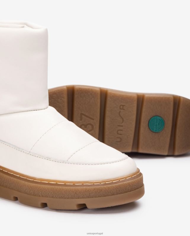 Unisa botins apres ski mulheres 6V2Z6904 branco