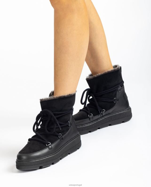 Unisa botins apres ski mulheres 6V2Z6906 moda