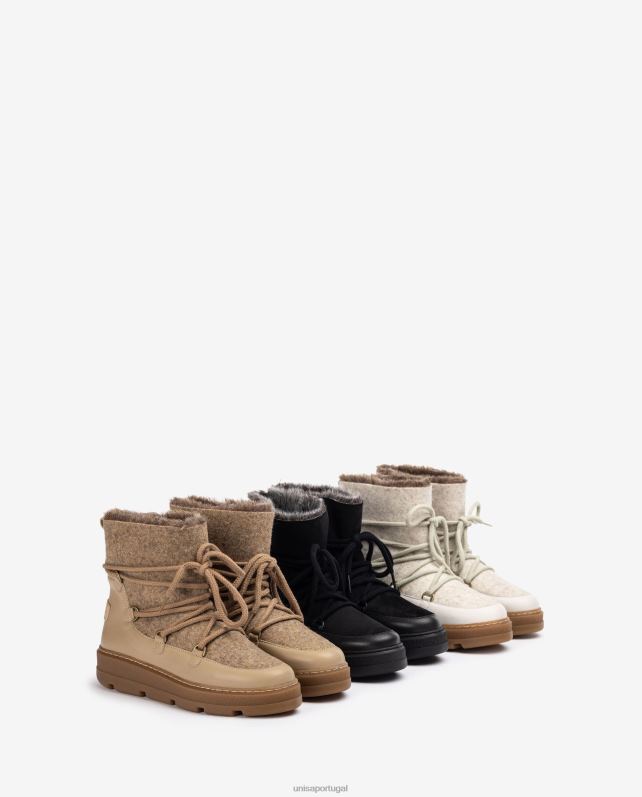 Unisa botins apres ski mulheres 6V2Z6906 moda