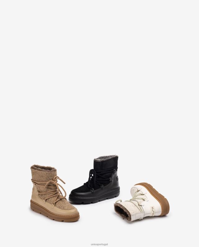 Unisa botins apres ski mulheres 6V2Z6906 moda