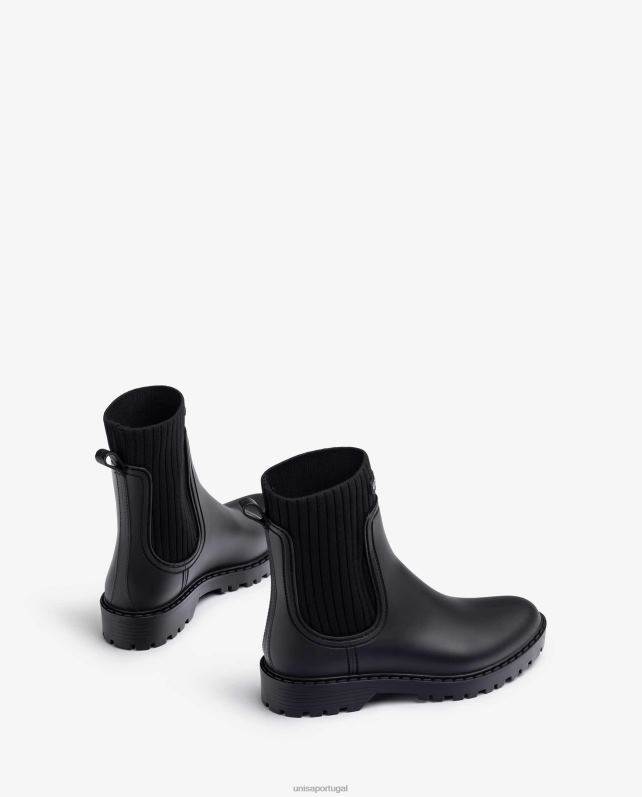 Unisa botins super macios wellington mulheres 6V2Z6858 preto