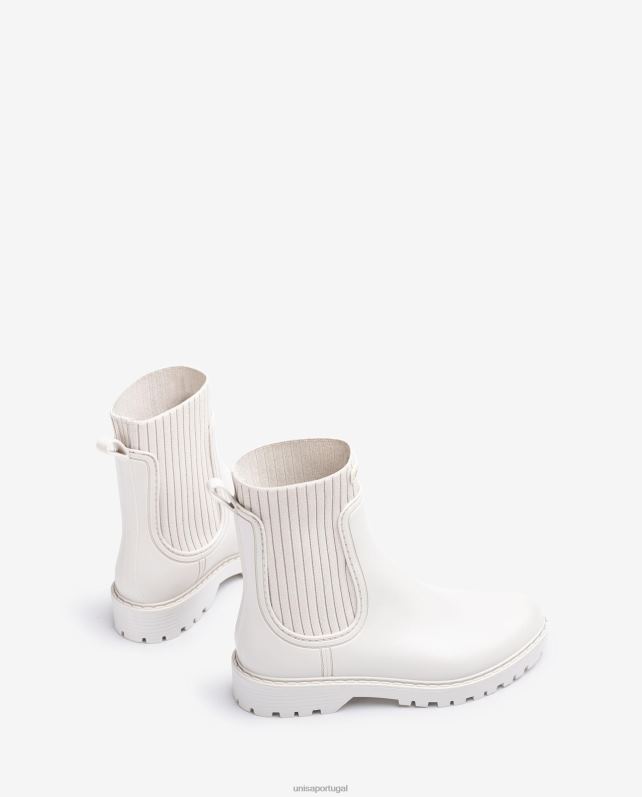 Unisa botins super macios wellington mulheres 6V2Z6860 branco