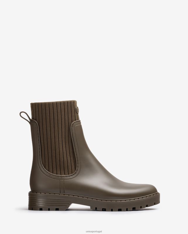 Unisa botins super macios wellington mulheres 6V2Z6861 verde