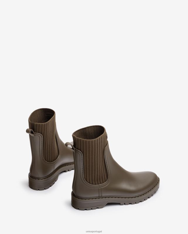 Unisa botins super macios wellington mulheres 6V2Z6861 verde