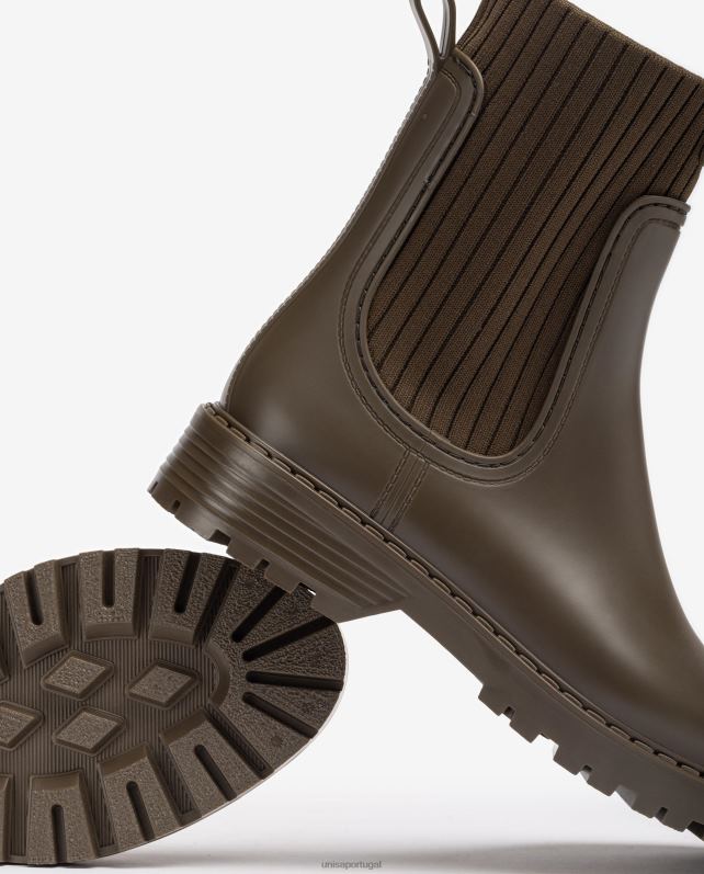 Unisa botins super macios wellington mulheres 6V2Z6861 verde