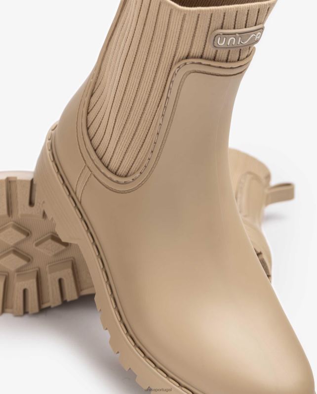 Unisa botins super macios wellington mulheres 6V2Z6862 marrom