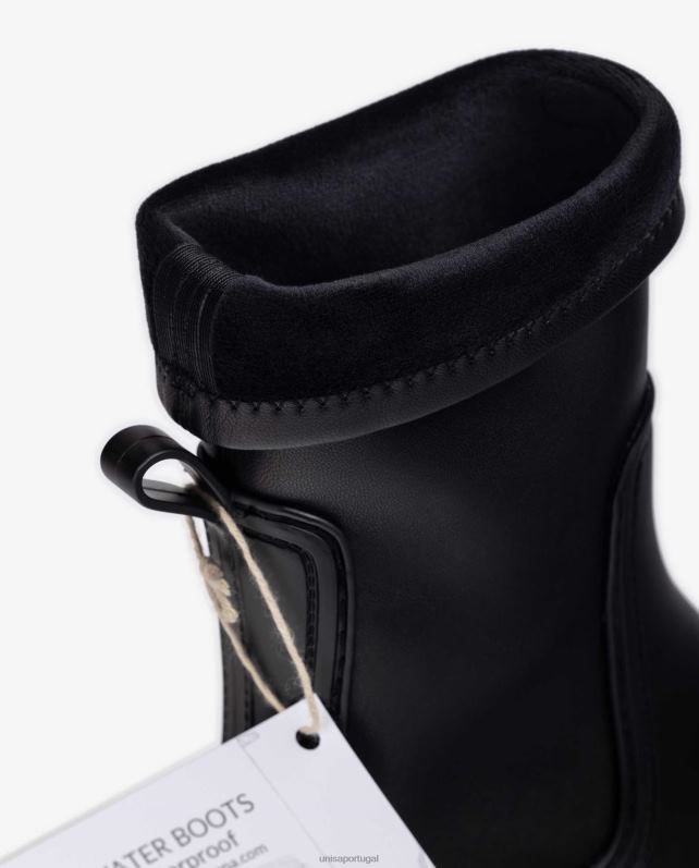 Unisa botins wellington cano elástico mulheres 6V2Z6875 preto