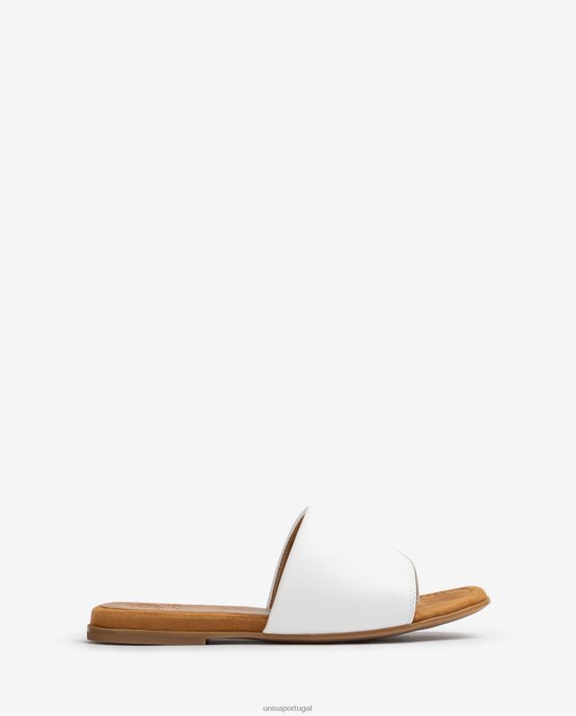 Unisa sandália biqueira mulheres 6V2Z6445 branco