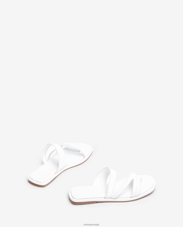 Unisa sandália de tiras plana mulheres 6V2Z614 moda