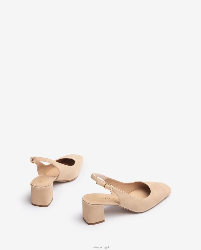 Unisa costas com salto largo mulheres 6V2Z6497 gracioso