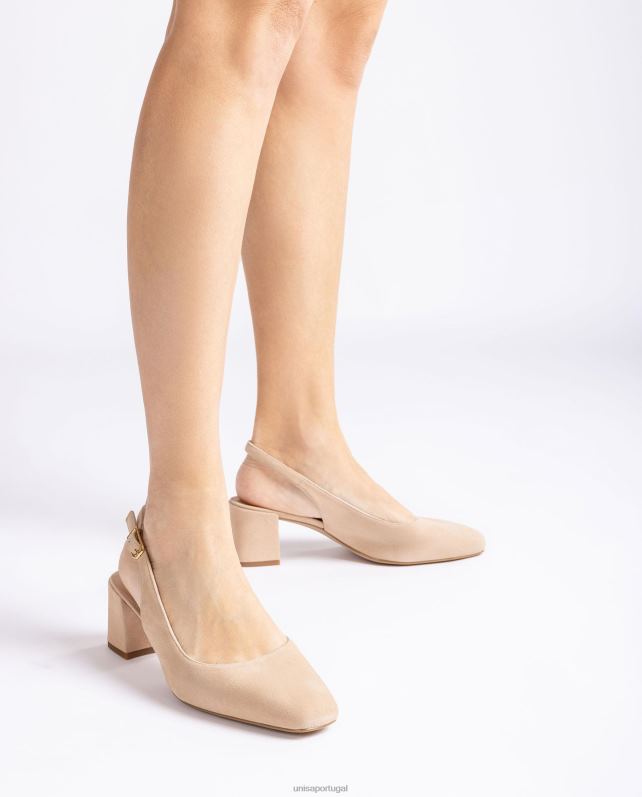 Unisa costas com salto largo mulheres 6V2Z6497 gracioso