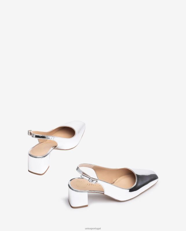 Unisa costas com salto largo mulheres 6V2Z6538 moda