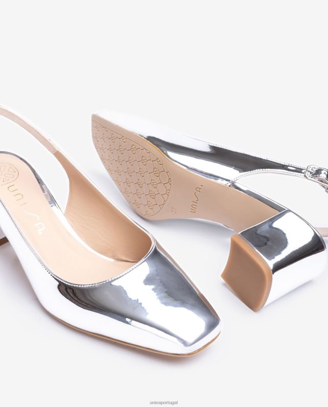 Unisa costas com salto largo mulheres 6V2Z6538 moda