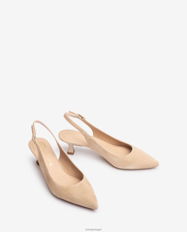 Unisa funda de camurça mulheres 6V2Z6499 bege