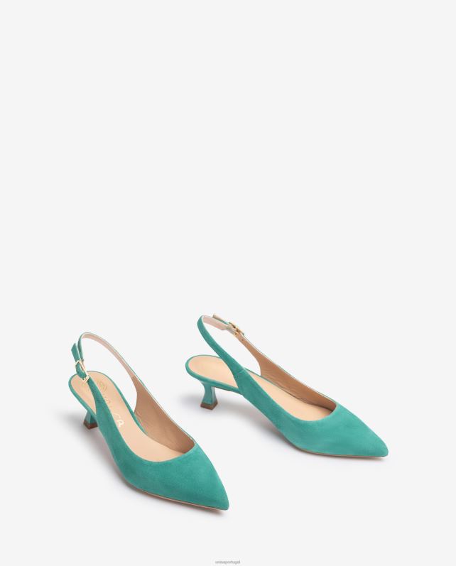 Unisa funda de camurça mulheres 6V2Z6507 verde