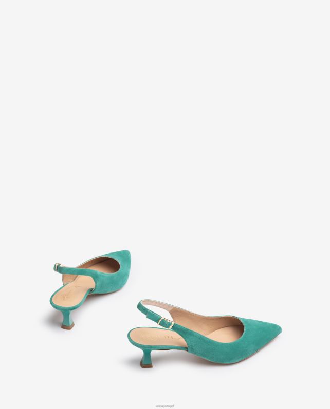 Unisa funda de camurça mulheres 6V2Z6507 verde