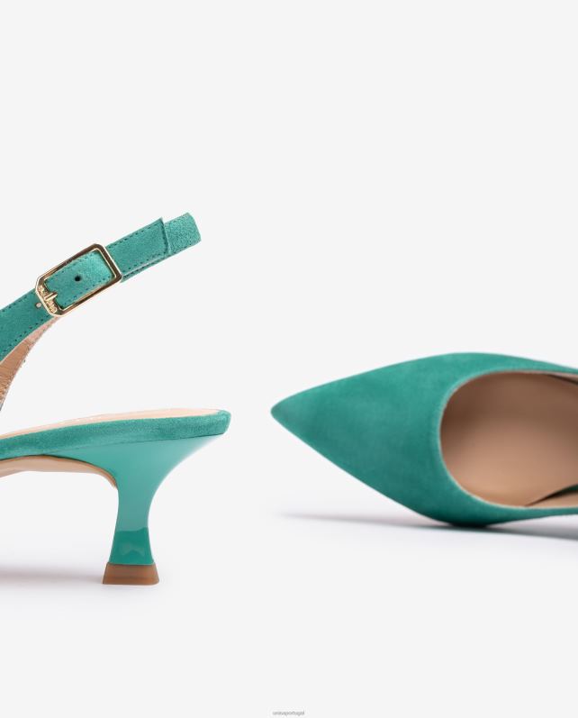 Unisa funda de camurça mulheres 6V2Z6507 verde