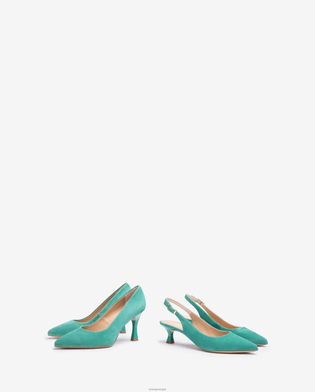 Unisa funda de camurça mulheres 6V2Z6507 verde