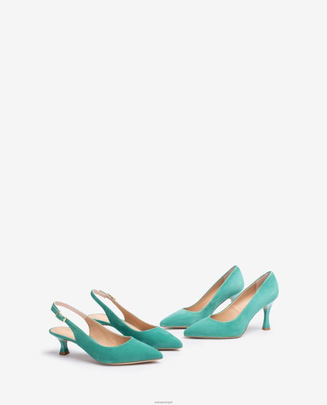 Unisa funda de camurça mulheres 6V2Z6507 verde