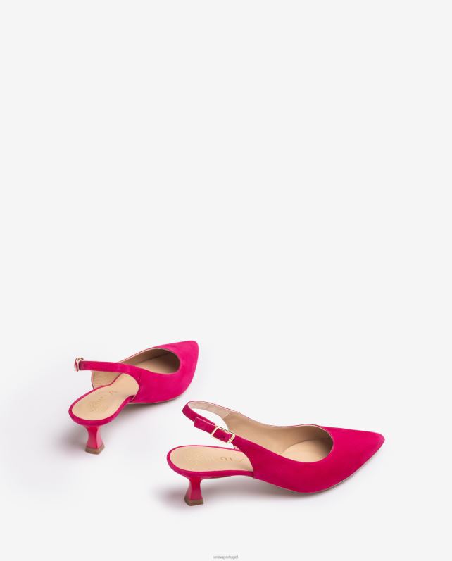 Unisa funda de camurça mulheres 6V2Z6508 rosa