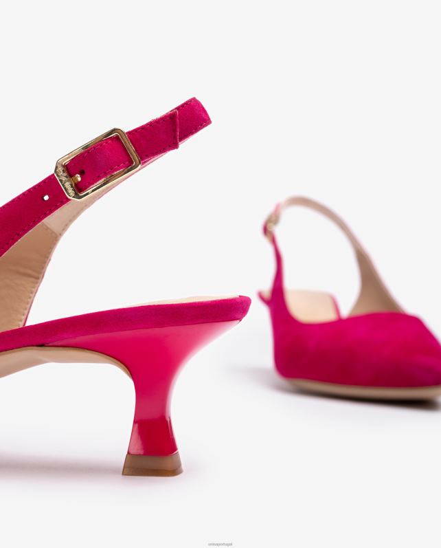 Unisa funda de camurça mulheres 6V2Z6508 rosa