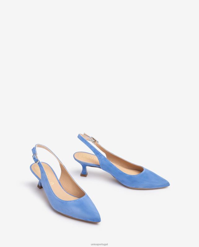 Unisa funda de camurça mulheres 6V2Z6509 azul