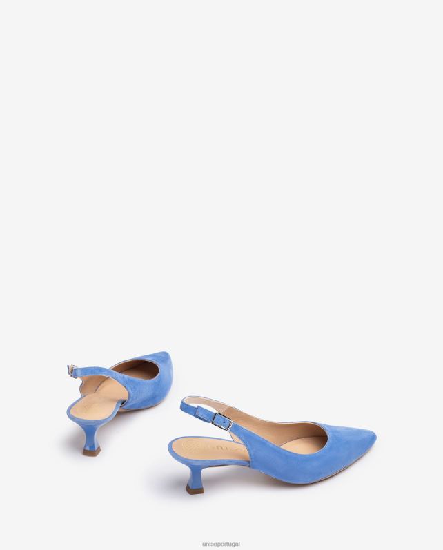 Unisa funda de camurça mulheres 6V2Z6509 azul