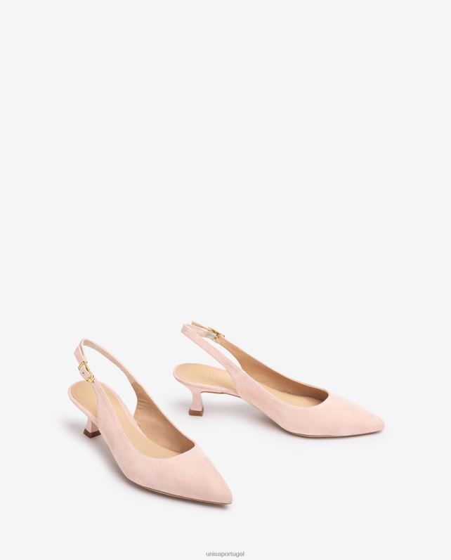 Unisa funda de camurça mulheres 6V2Z6510 rosa