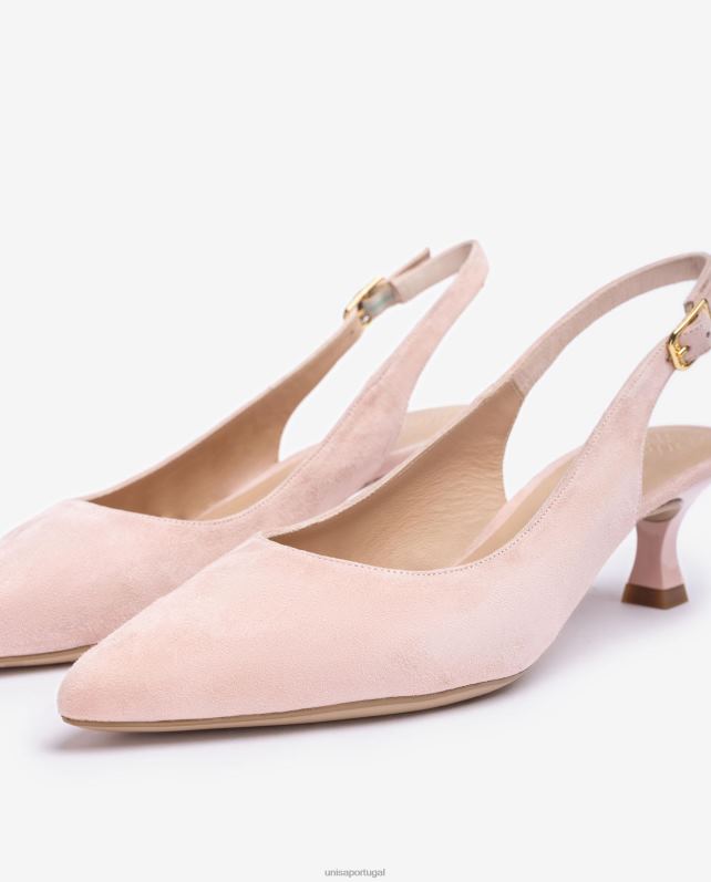 Unisa funda de camurça mulheres 6V2Z6510 rosa