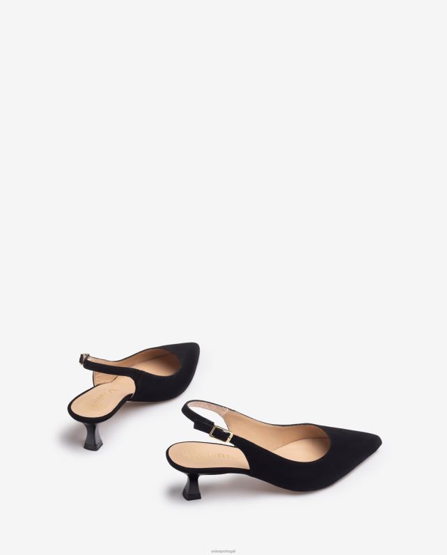 Unisa funda de camurça mulheres 6V2Z6520 preto