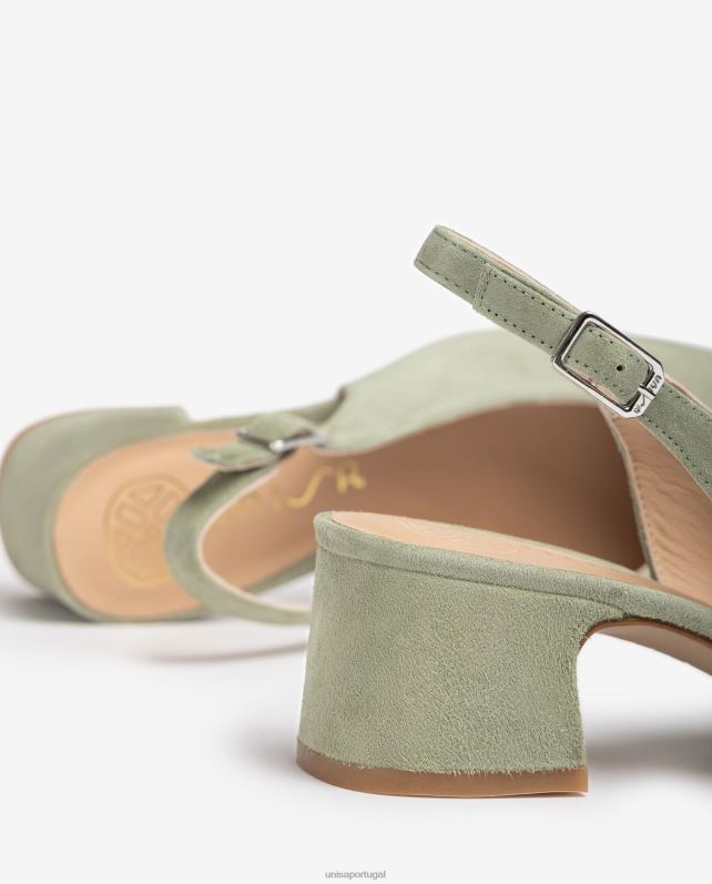 Unisa salto largo mulheres 6V2Z6539 verde