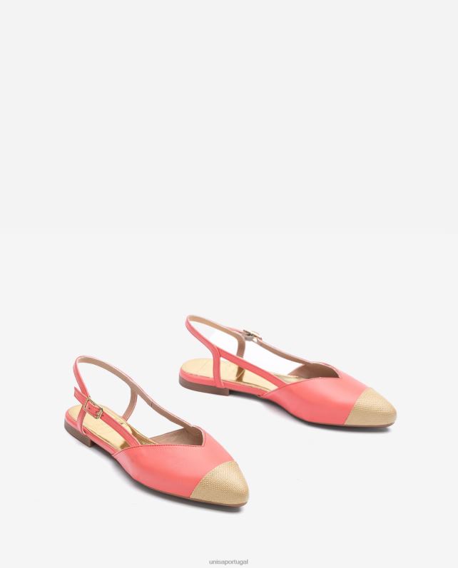 Unisa sapato slingback bicolor mulheres 6V2Z61327 gracioso