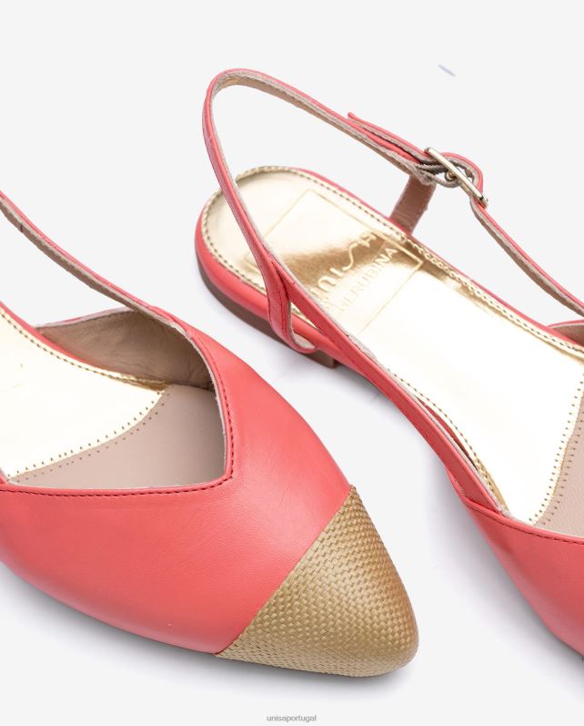 Unisa sapato slingback bicolor mulheres 6V2Z61327 gracioso