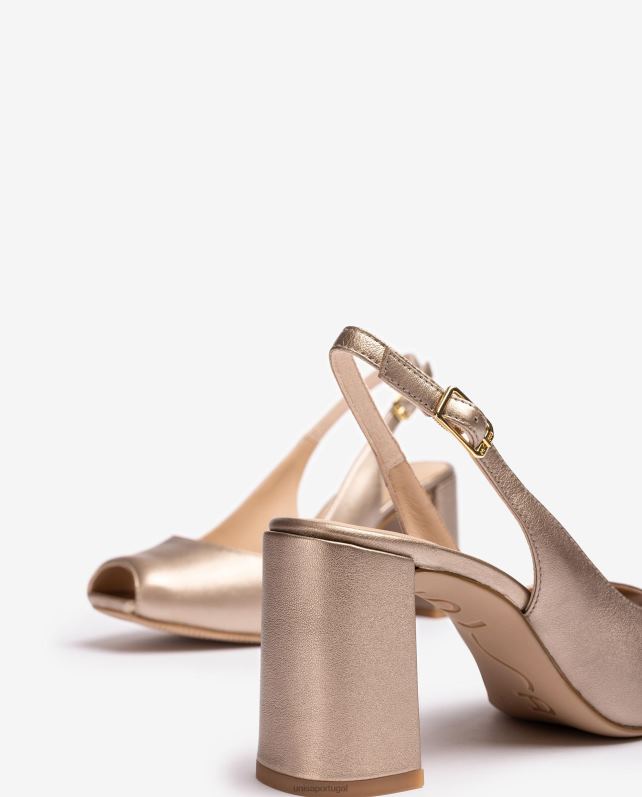 Unisa sling peep toe quadrado para trás mulheres 6V2Z6528 gracioso